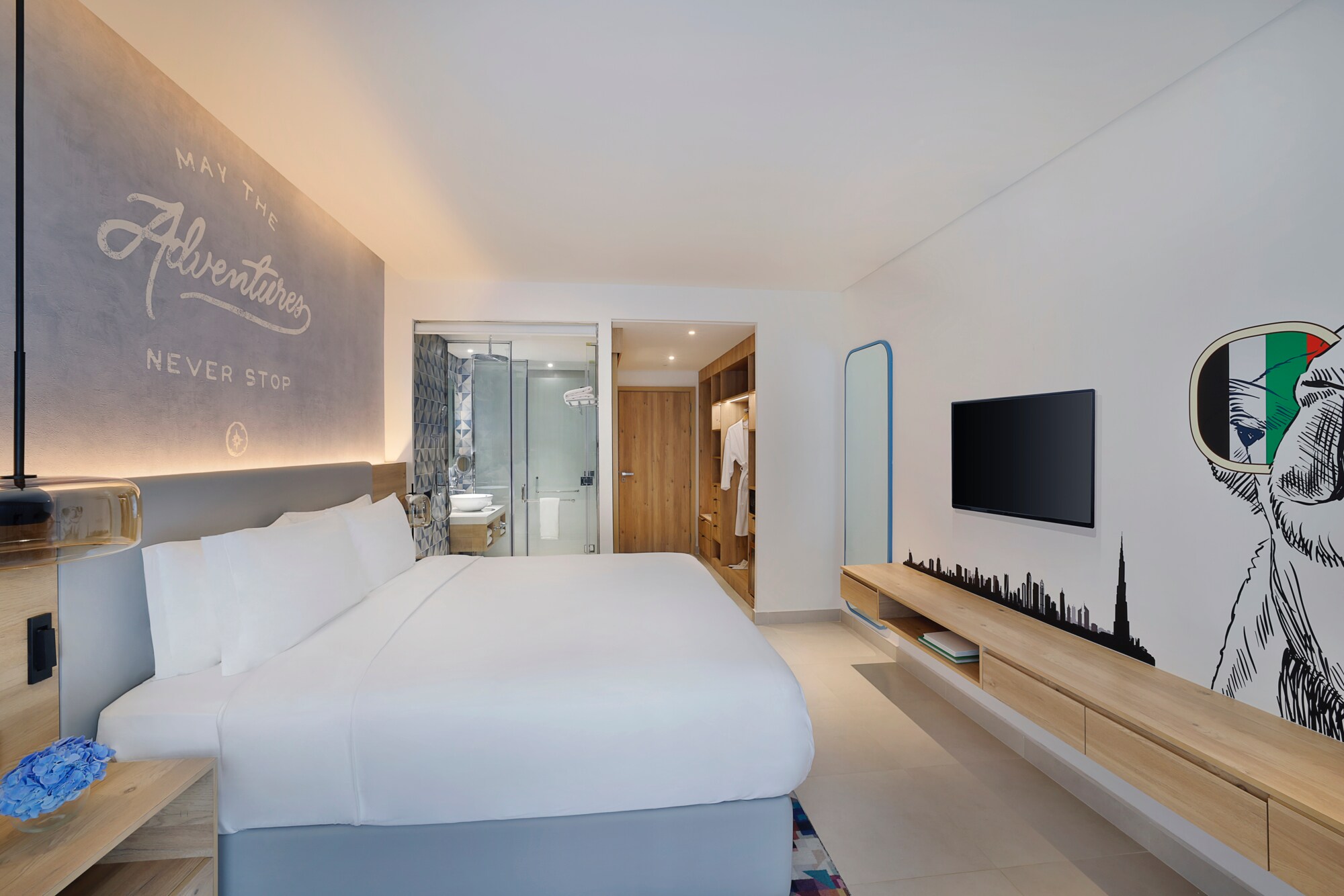 Room Sistemazione per famiglia con due camere da letto e il balcone