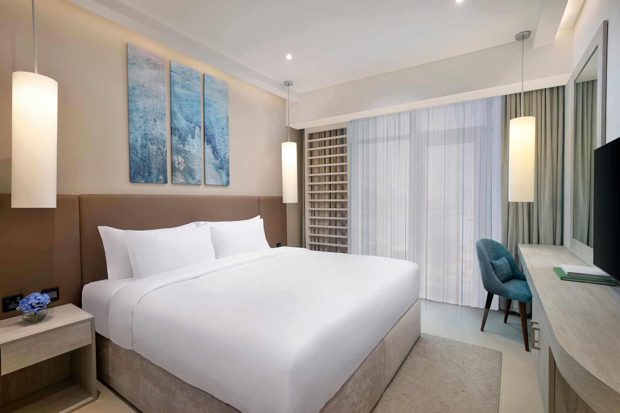 Room Appartamento con una camera da letto e il balcone