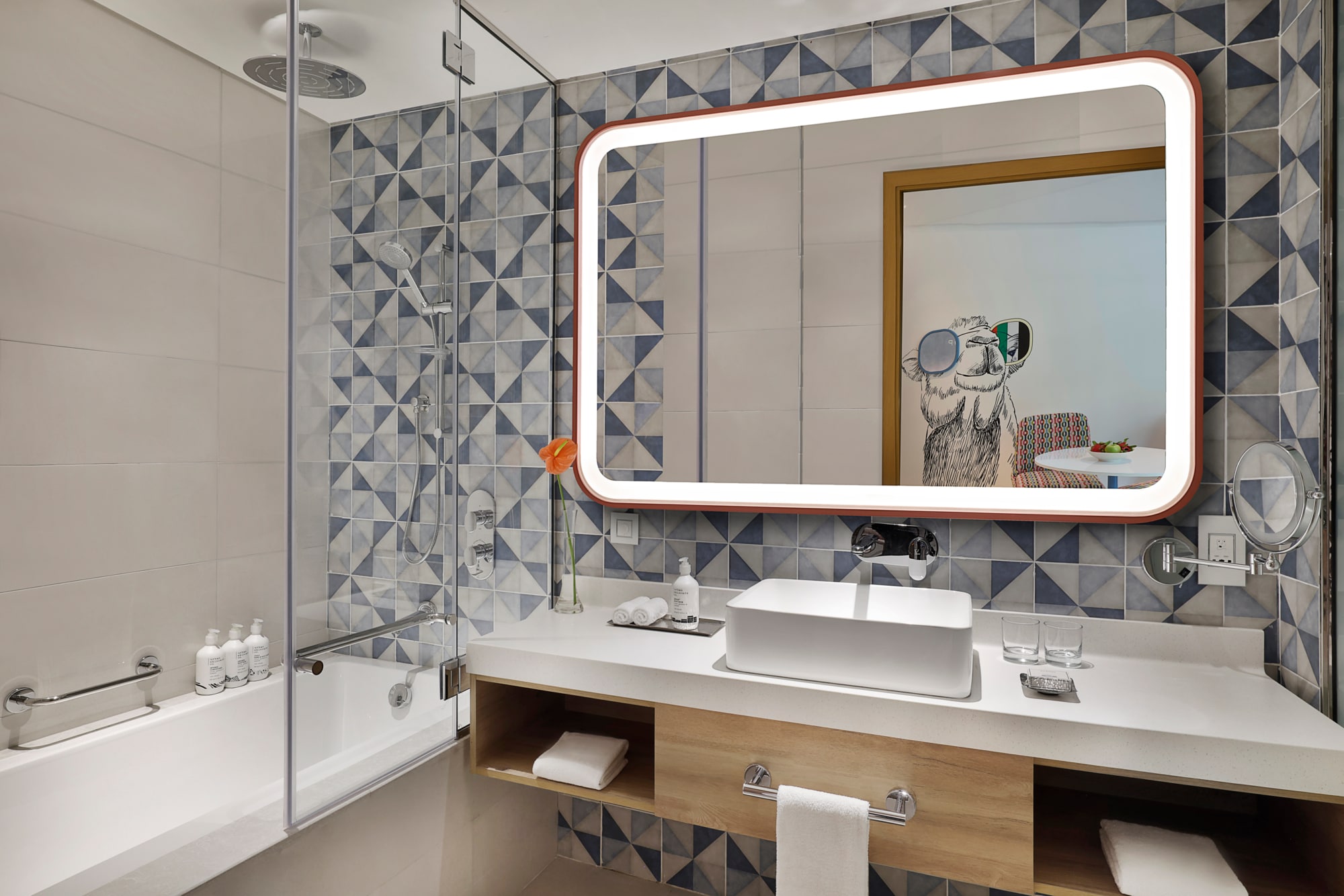 Room Camera familiare Deluxe con balcone