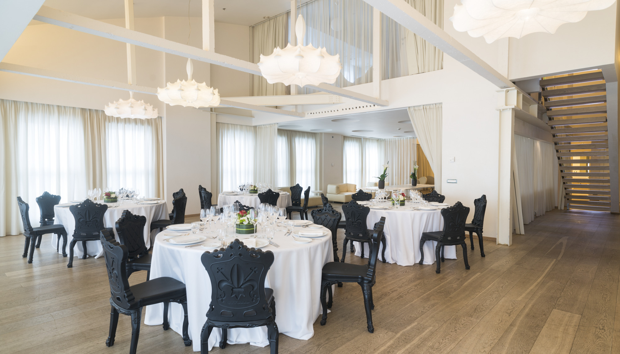 Curated visual reference: Penthouse Condos With Private Meeting Spaces For Rent Reference: Meeting And Event Spaces At The Nhow Milano