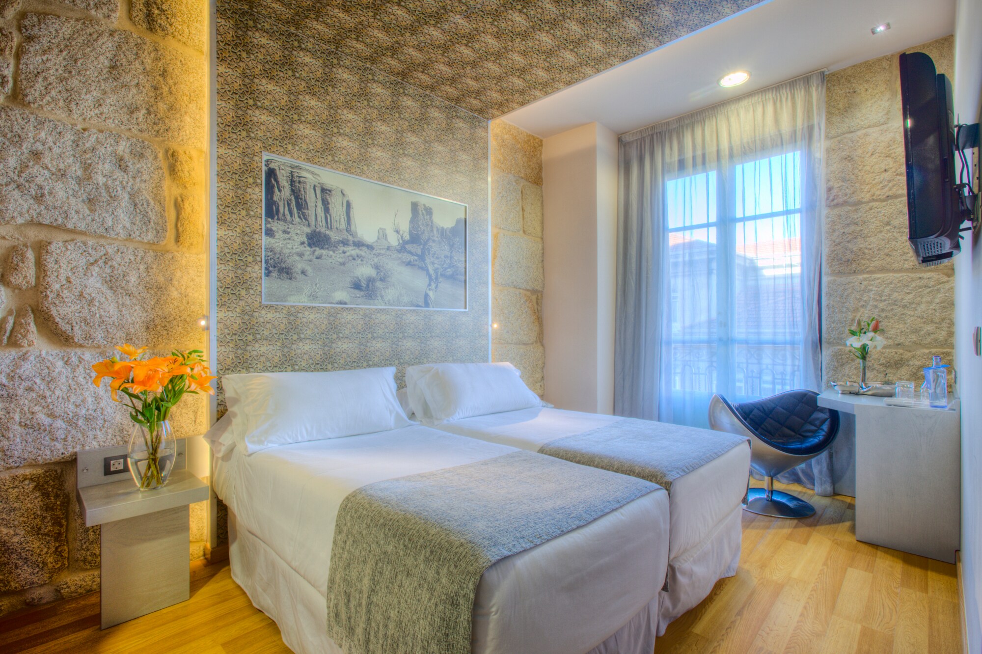 Room Camera familiare con terrazza e vista